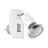 Eglo Vägglampa Mini 4 Lamp med Strömkontakt Vit Krom 2.8W 250lm - 820-830 Justerbar Vit | IP20 - Inkl. 1x GU10