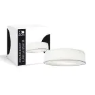 D'Lite Taklampa Lunelle 50cm Textil Vit | Passande för 3x E27 