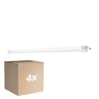 Flerpack 4x Ledvance LED Allmänbruksarmatur Vattentät 50W 6100lm - 840 Kallvit | 150cm