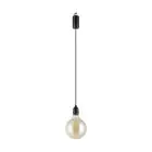 Eglo Pendellampa Vignanello Svart 827 Extra Varm Vit | IP44 - Batteridriven
